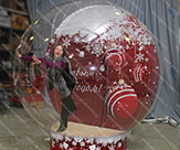 Прозрачный шар "Snow Globe" диаметром 2,8 м (теги: прозрачный шар, чудо шар, чудо-шар, снежный шар, snow globe, сноуглоб, сноу глоб)