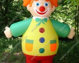 Стандартный надувной костюм "Клоун". Подходит для оформления любых детских праздничных мероприятий