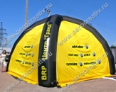 Мобильный шатер "BRP". Габаритный размер 6,0 х 6,0 х 4,0м