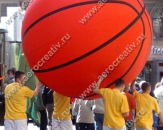 Надувные гигантские шары "Спортивные мячи", диаметром 2,0м, для переноски на руках на карнавале