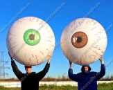 Воздушные шары "Глазное яблоко", диаметром 1,2м. Для оформления циркового шоу