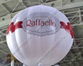 Воздушный шар с выпуклыми долями "Raffaello" с креплениями для декоративной корзины. Диаметр шара 4,5м