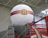 Воздушный шар для выставки "Омская область", диаметром 2,0м