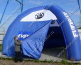 Мобильный четырехопорный шатер "Evinrude" со съемными стенками. Габаритный размер 6,0х6,0х4,0м