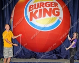 Подвесной шар - Сфера "Бургер Кинг", диаметром 3,0м