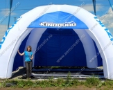 Надувной шатер - Четырехопорный "Suzuki", с габаритными размерами 6,0х6,0х4,0м