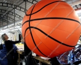 Большой надувной шар "Баскетбольный мяч", диаметром 2,0м