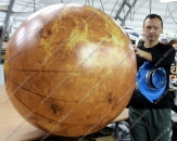 Надувной мяч - объект солнечной системы "Марс" диаметром 1,0м