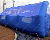 Надувная палатка "Павильон" с внутренними перегородками, габаритные размеры палатки 8,0х6,0х4,0м