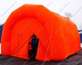 Пневмокаркасный модуль "Надувной ангар - палатка", размерами 7,0х 5,5х4,0м, для организации спортивных мероприятий