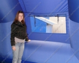 Надувная палатка-павильон "Царское село" - мобильное укрытие для проведения спортивных соревнований, с габаритными размерами 8,0х6,0х4,0м