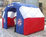 Надувная палатка "Cтартовая" - стартовый створ для горнолыжных соревнований. Габаритные размеры палатки 5,1х3,1х3,0м (внутренние размеры 4,0х2,5х2,3м)