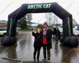 Надувная арка "Arctic Cat", габаритый размер 6,0х4,0м