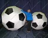 Надувные большие шары "Футбольный мяч", диаметром 2,0м и 1,5м