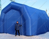 Надувная пневмокаркасная палатка-ПАВИЛЬОН, размером 8,0х6,0х4,5м