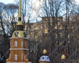 Надувная конструкция "Петропавловская крепость" (три элемента)