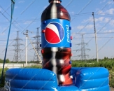 Большая надувная конструкция "Скалодром" "Pepsi", высотой 5,0м