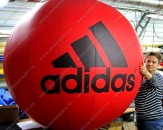 Надувной большой мяч "Adidas", диаметром 1,5м