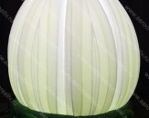 Надувная динамическая конструкция с внутренней подсветкой "Лилия", диаметром 4,0м и высотой 2,0м - с эффектом раскрытия / закрытия