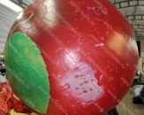 Надувной большой шар "Яблоко", диаметром 1,5м (теги: шары, шар, шарик, шарики, мяч, мячи, Яблоко, ягоды, ягода, фрукт, фрукты)