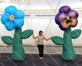 Надувные фигуры "Цветок", высотой 2.5м