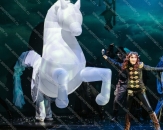 Надувной костюм для театральной постановки "Лошадка" с максимальным размером 2.5м (теги: надувной костюм, ростовая кукла, ростовая фигура, пневмокостюм, костюм лошадки, конь, надувная лошадь, костюм лошади)