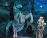 Надувной костюм для театральной постановки "Лошадка" с максимальным размером 2.5м (теги: надувной костюм, ростовая кукла, ростовая фигура, пневмокостюм, костюм лошадки, конь, надувная лошадь, костюм лошади)