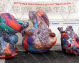 Надувные фигуры "Арт-объект" с максимальным размером 3,0 м и 4,0 м для Фестиваля науки, искусства и технологий «Политех»