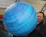 Надувной мяч "Нептун" (теги: шары, шар, шарик, шарики, надувные планеты)
