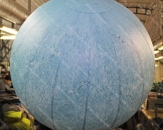 Надувной мяч "Уран" (теги: шары, шар, шарик, шарики, надувные планеты)