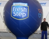 Надувной подвесной шар "Капля" диаметром 2,5 м (теги: шары, шар, шарик, шарики, диван, кресло)