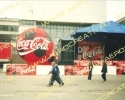Праздничное оформление - промо акция "Кока-Кола"