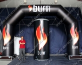 Надувная арка "BURN", размером 6,0х4,5м