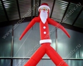 Надувная фигура "Санта Клаус", высотой 6,2м