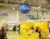 Воздушный шар "Корвей", диаметром 3,0м. Реклама на выставке
