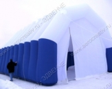 Пневмопанельная палатка для ремонта автотранспорта. Внутренние размеры 7,0 х 10,0 х 5,5м