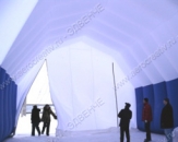 Пневмопанельная палатка для ремонта автотранспорта. Внутренние размеры 7,0 х 10,0 х 5,5м