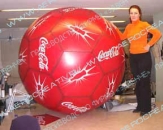 Большой надувной мяч "Кока-Кола", диаметром 1,5м