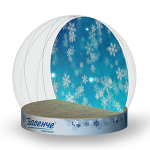 Прозрачные шары Snow Globe