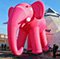 Огромный розовый слон